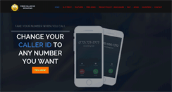 Desktop Screenshot of freecalleridspoofing.com